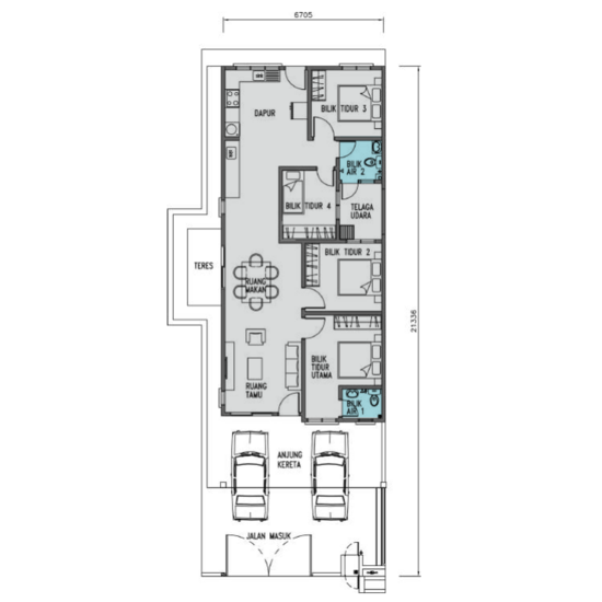 Taman Belibis - Floor Plan - iProperty.com.my