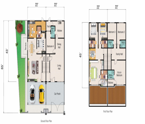Taman Bukit Katil Damai - Floor Plan - iProperty.com.my
