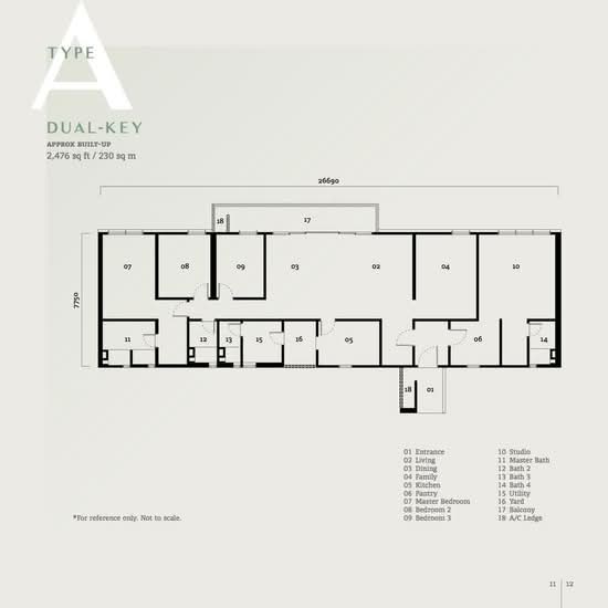 SqWhere Service Apartments - Floor Plan - iProperty.com.my