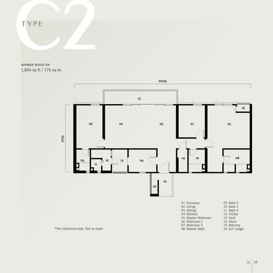 SqWhere Service Apartments - Floor Plan - iProperty.com.my