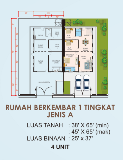 TAMAN KERANJII - Floor Plan - iProperty.com.my