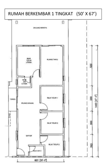 TAMAN JENJAROM PERMAI - Floor Plan - iProperty.com.my