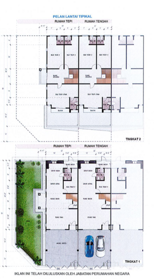 TAMAN KLEBANG RIA - Floor Plan - iProperty.com.my