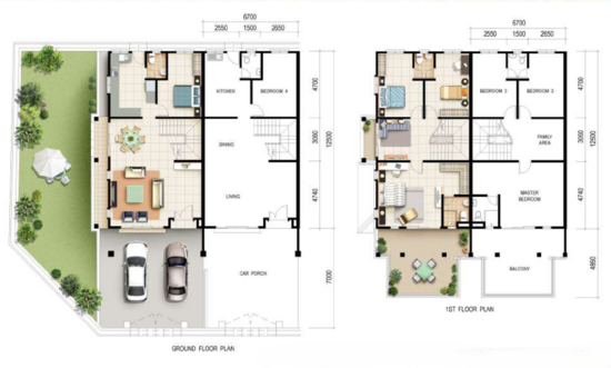 Taman Puteri Emas - Floor Plan - iProperty.com.my