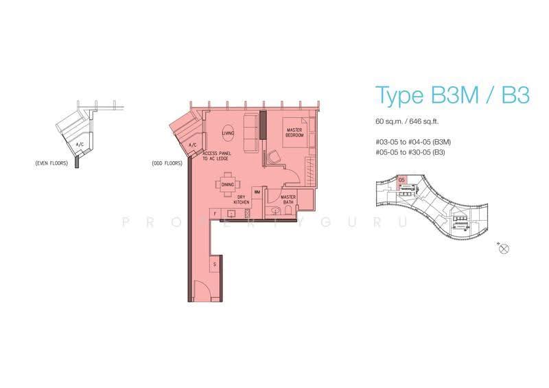 DUO Residences, 1 Fraser Street, Beach Road / Bugis / Rochor, 1 Bedroom, 646 sqft, Apartment For Rent, by Karen Lee, 20950902 - 2D - PropertyGuru.com.sg