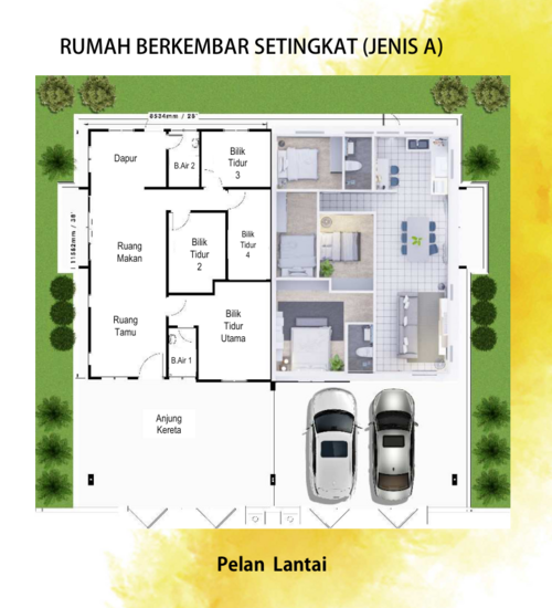 TAMAN RAFFLESIA - Floor Plan - iProperty.com.my