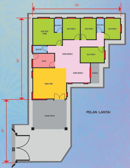 TAMAN RAMBAI TENGAH SENTOSA - Floor Plan - iProperty.com.my