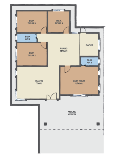 Taman Sawit Ria - Floor Plan - iProperty.com.my