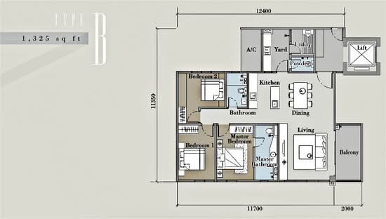 The Andes Condo Villa @ Bukit Jalil - Floor Plan - iProperty.com.my