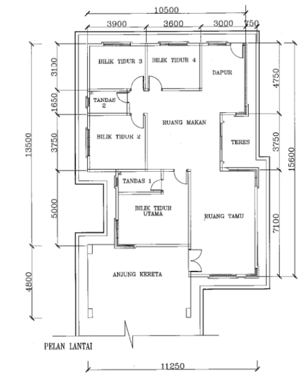 TAMAN SRI NOVA UTAMA - Floor Plan - iProperty.com.my