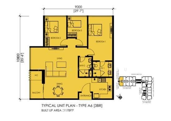 Ekotitiwangsa - Floor Plan