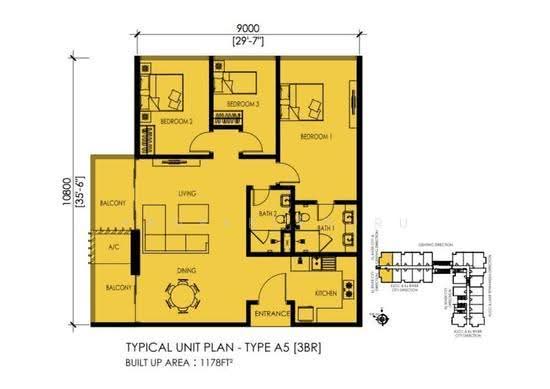 Ekotitiwangsa - Floor Plan