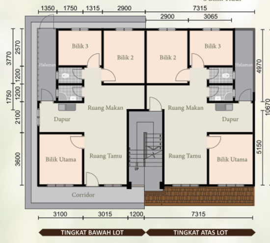TAMAN TIANG DUA BESTARI - Floor Plan - iProperty.com.my