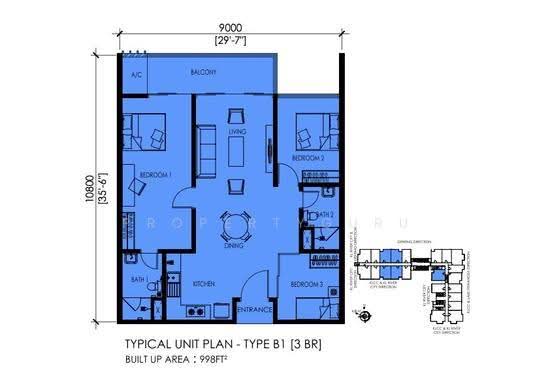Ekotitiwangsa - Floor Plan