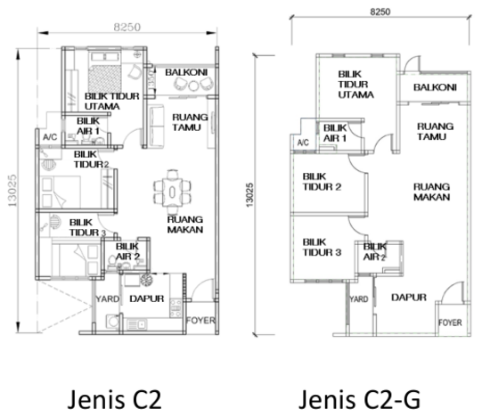 Tinta Residensi, Nada Bidara - Floor Plan - iProperty.com.my