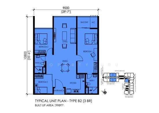 Ekotitiwangsa - Floor Plan