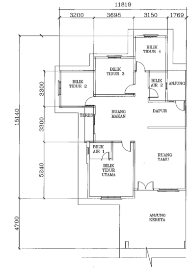 TAMAN SRI NOVA UTAMA - Floor Plan - iProperty.com.my