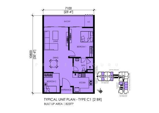 Ekotitiwangsa - Floor Plan