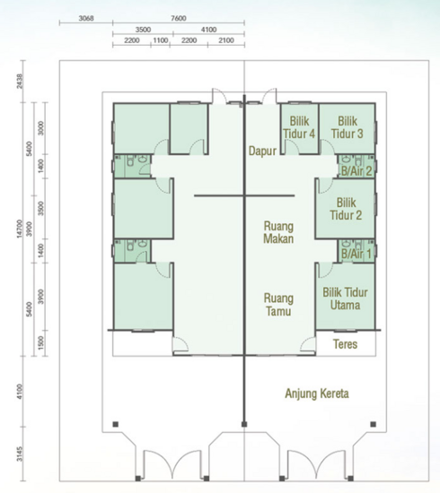 TAMAN SERI JERLUN INDAH - Floor Plan - iProperty.com.my