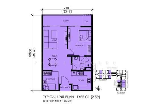 Ekotitiwangsa - Floor Plan