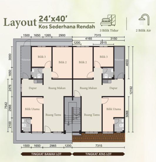 TAMAN TIANG DUA BESTARI - Floor Plan - iProperty.com.my