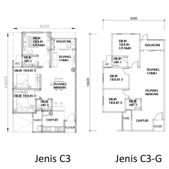 Tinta Residensi, Nada Bidara - Floor Plan - iProperty.com.my