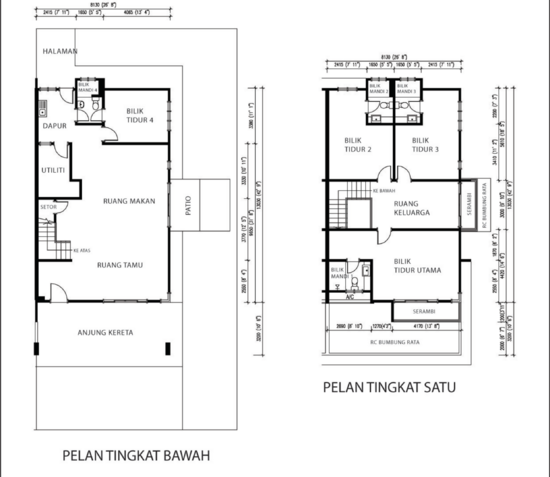 Taman Melor Jaya - Floor Plan - iProperty.com.my