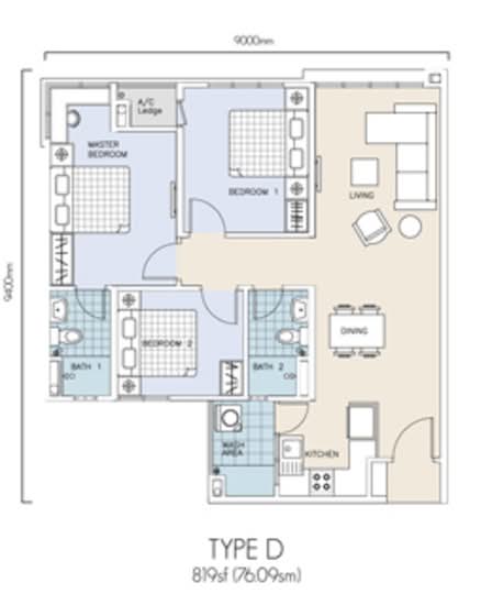 One Maxim - Floor Plan - iProperty.com.my