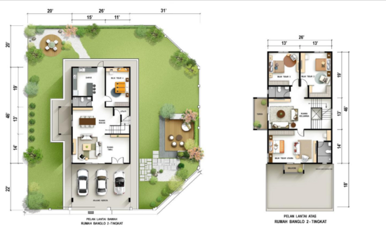 TAMAN PERDA INDAH - Floor Plan - iProperty.com.my