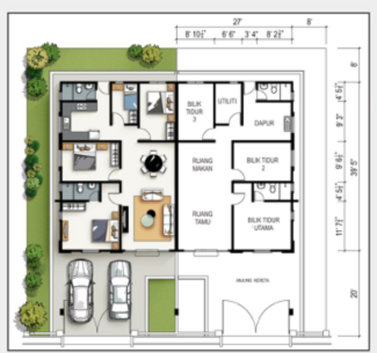 TAMAN PULASAN 3 - Floor Plan - iProperty.com.my