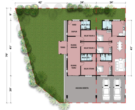 TAMAN SERI KELADAN - Floor Plan - iProperty.com.my