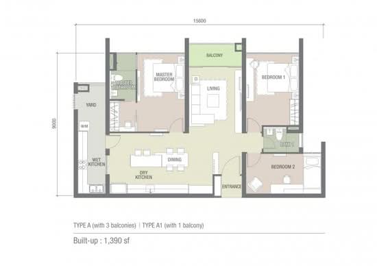 Lakefront Residence - Floor Plan - iProperty.com.my