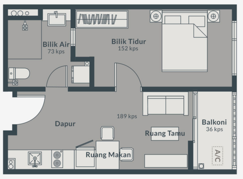 Kediaman Servis untuk Dijual di The Vybe @ Techzone - Muna Zawani Muhamad - PropertyGuru.com.my
