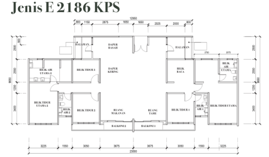 RESIDENSI PLATINUM SAUJANA VISTA 1 - Floor Plan - iProperty.com.my