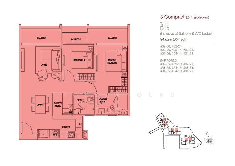 E Maisons (The Maisons), 28 Braddell Road, Macpherson / Potong Pasir, 2 Bedrooms, 904 sqft, Apartment For Sale, by Fonn Tan, 500210993 - 2D - PropertyGuru.com.sg