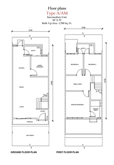 CASIRA 3 (SIRI 1) - Floor Plan - iProperty.com.my