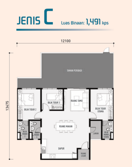 Residensi Adelia 3 - Floor Plan - iProperty.com.my