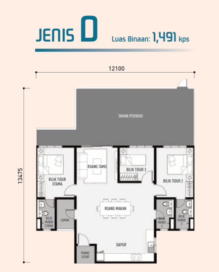 Residensi Adelia 3 - Floor Plan - iProperty.com.my