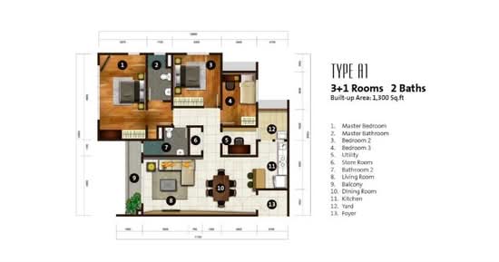 The Henge - Floor Plan - iProperty.com.my