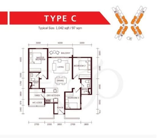 The Tamarind - Floor Plan - iProperty.com.my