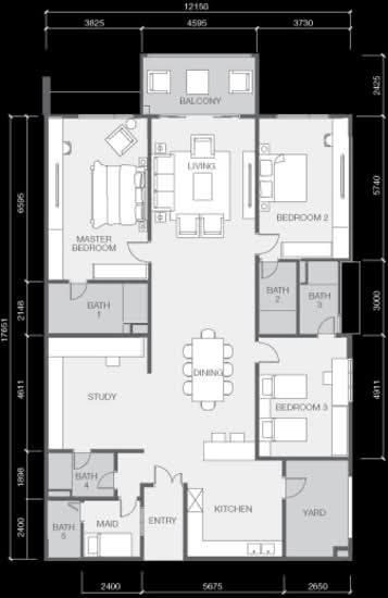 X2 Residency - Floor Plan - iProperty.com.my