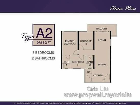 Southbank Residence - Floor Plan - iProperty.com.my