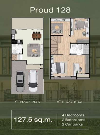 S Gate Town Ratchaphruek-345 - Floor Plan