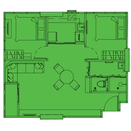The Indeed Condo Bang Phli : ดิ อินดี๊ด คอนโด บางพลี - Floor Plan