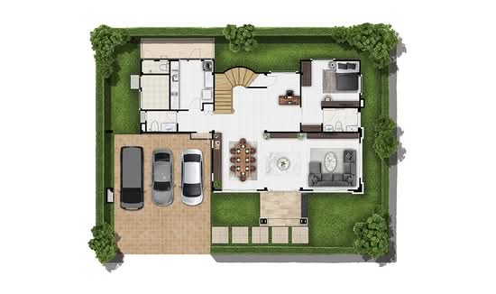 Supalai Riviera Ayutthaya - Floor Plan
