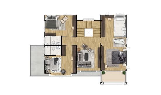 Supalai Riviera Ayutthaya - Floor Plan