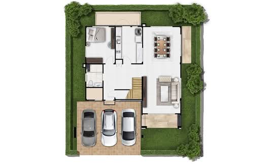 Supalai Riviera Ayutthaya - Floor Plan