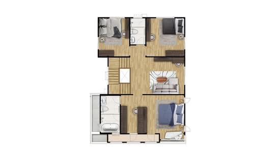 Supalai Riviera Ayutthaya - Floor Plan