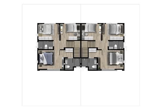 Apitown Suphan Buri : อภิทาวน์ สุพรรณบุรี - Floor Plan