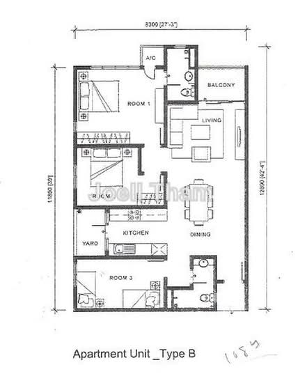 Silk Sky - Floor Plan - iProperty.com.my